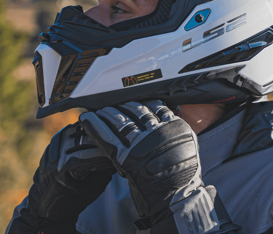 LS2 Frost Black/Grey MAN